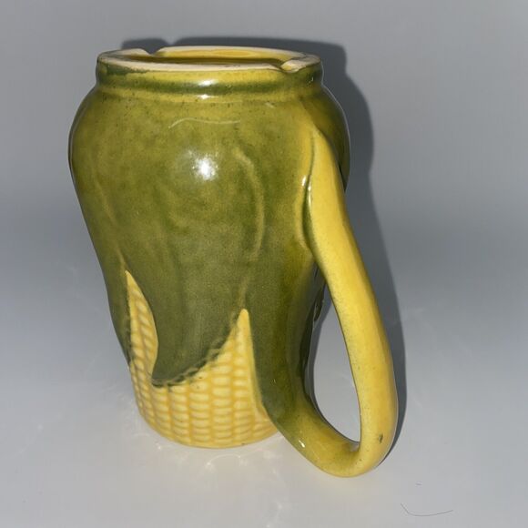 Vintage Shawnee Corn King Creamer ~ Small Pitcher 4.75" Pottery Marked USA # 70 - Picture 8 of 10